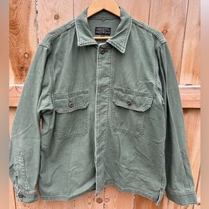 imogene + willie Olive Military Field Jacket